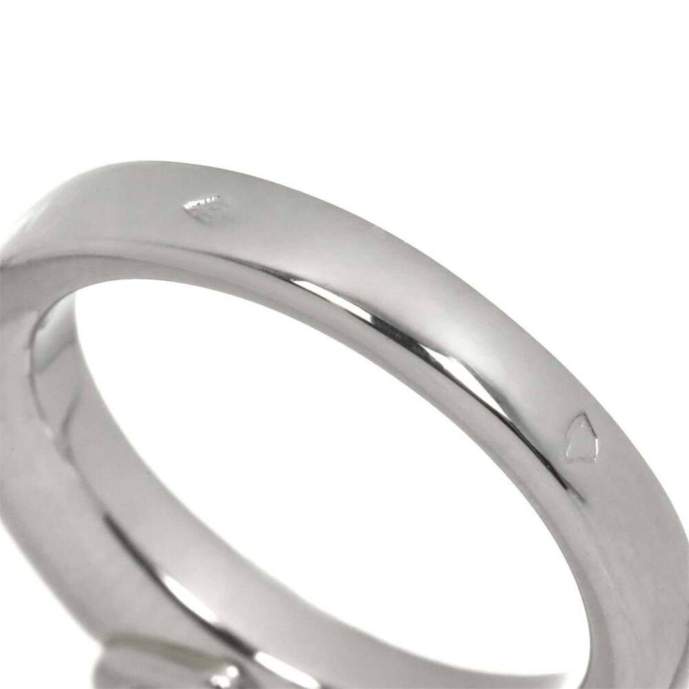 CARTIER Silver Diamond Ring - Picture 5 of 10